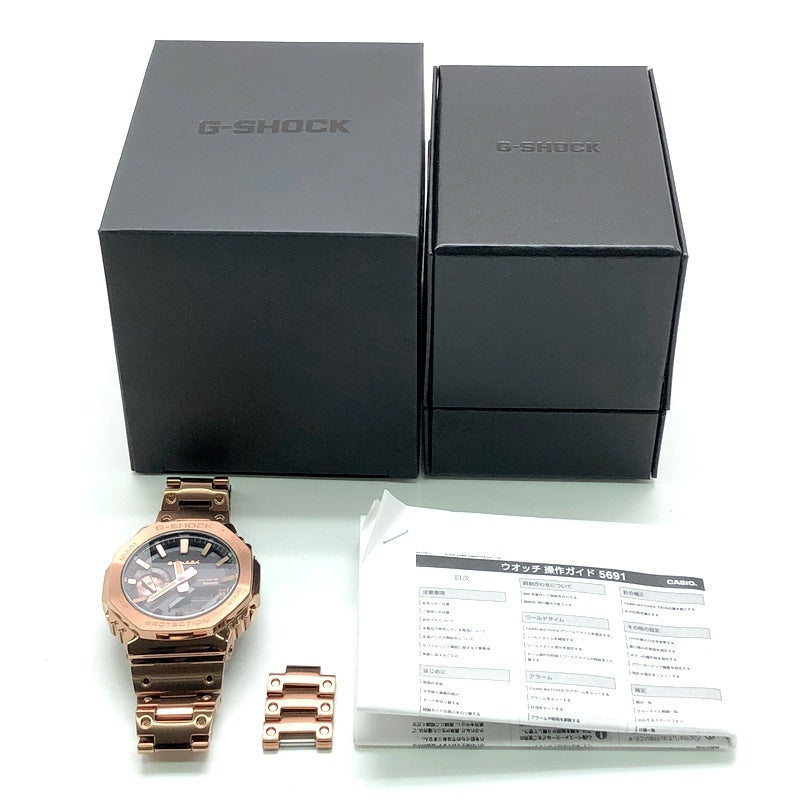 GM-B2100GD-5A フルメタル カシオーク ローズゴールド