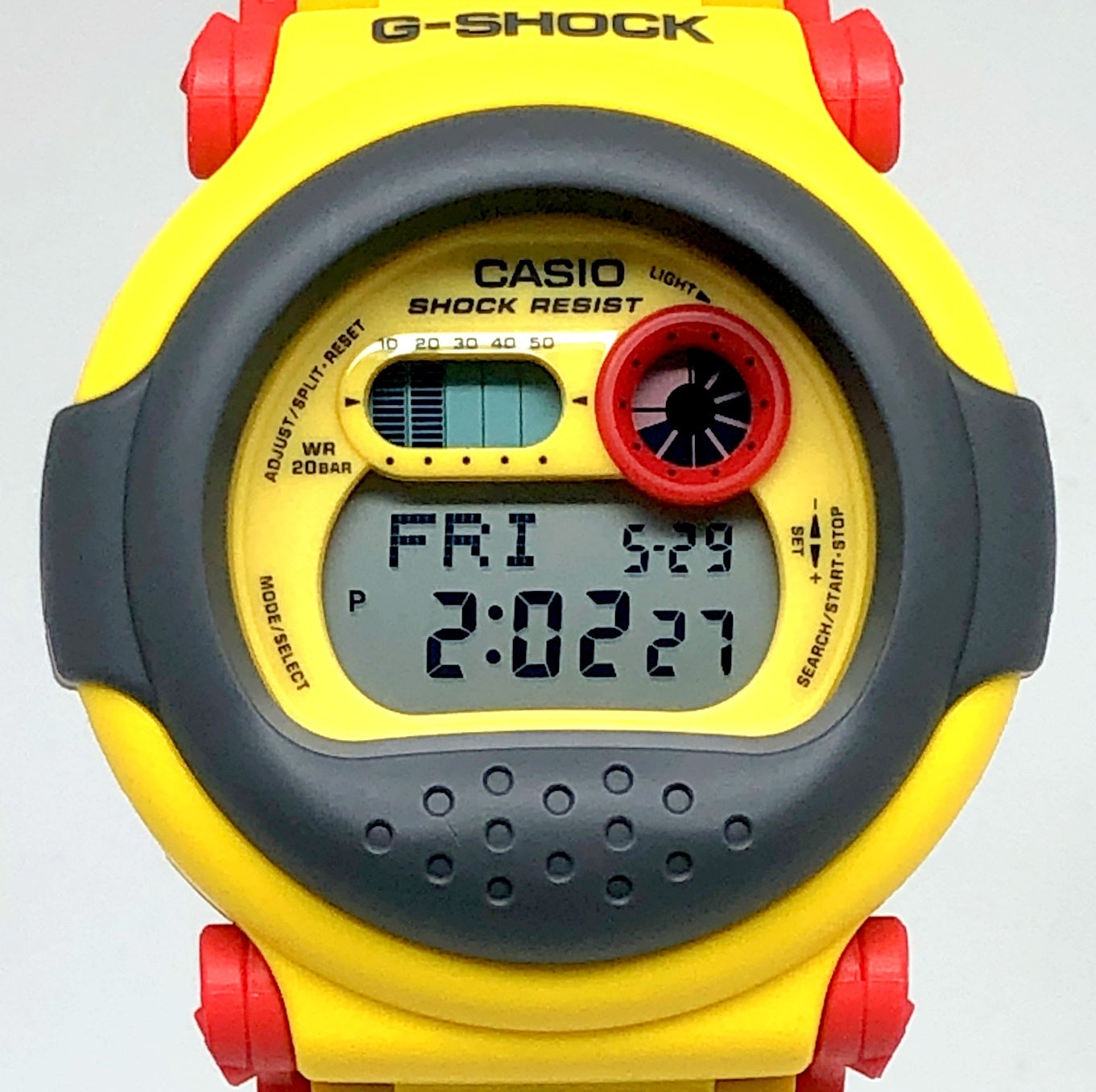 G-001-9 復刻ジェイソン イエロー×レッド