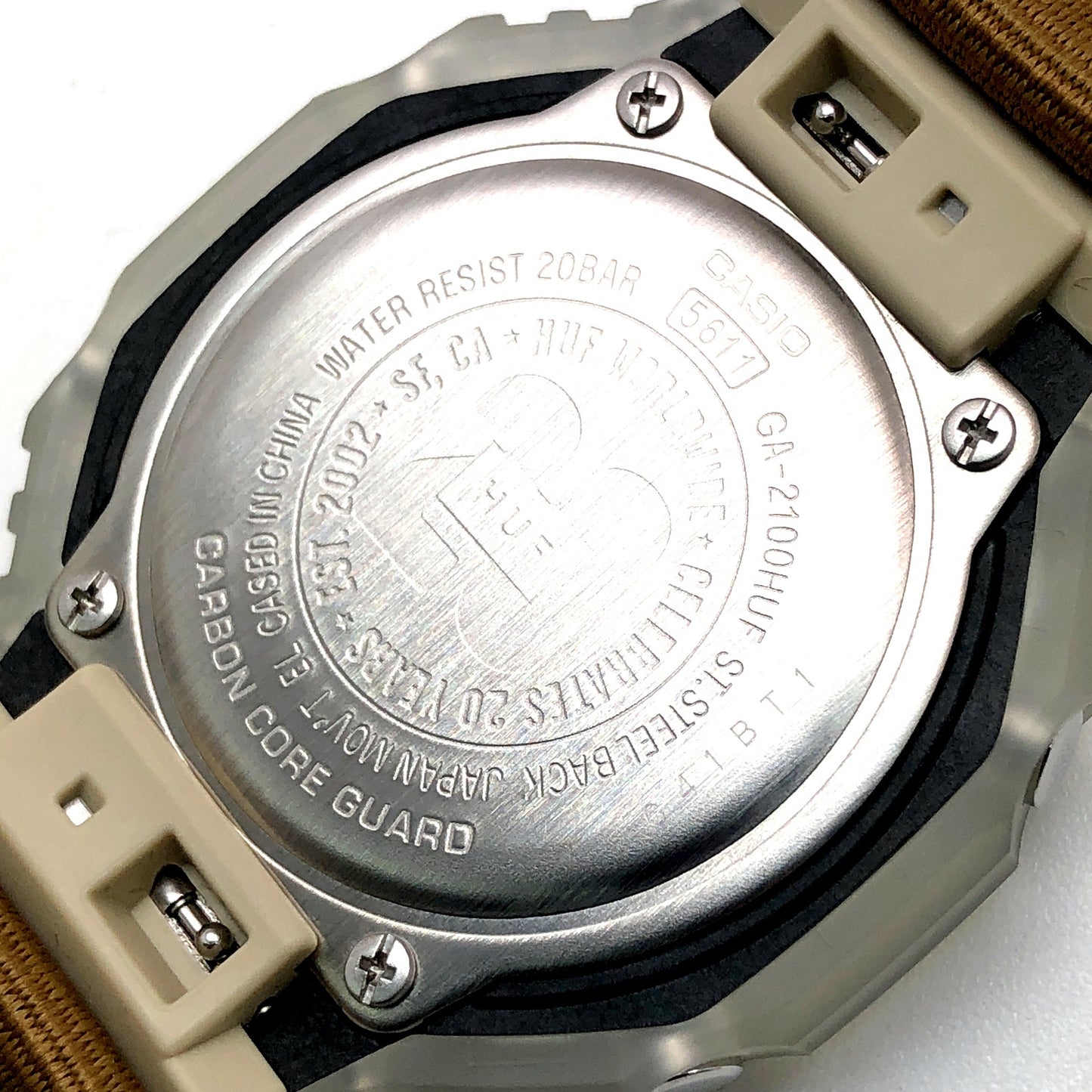 GA-2100HUF-5A HUF20周年記念 コラボレーションモデル