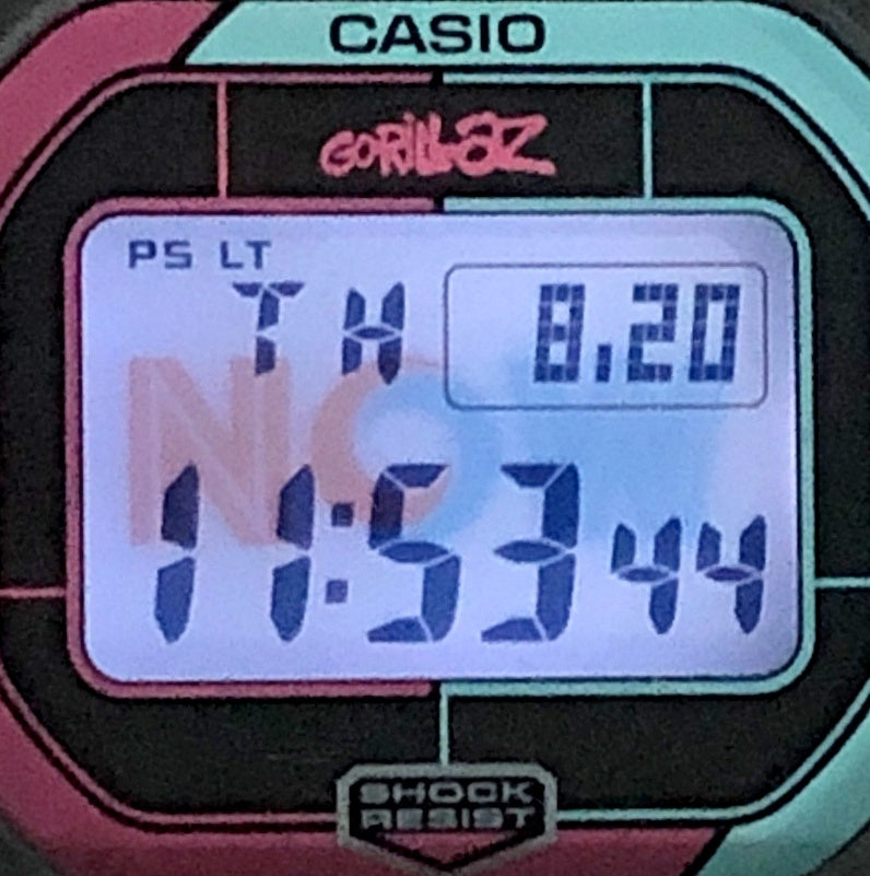 GW-B5600GZ-1 Gorillaz The NOW NOW コラボレーションモデル