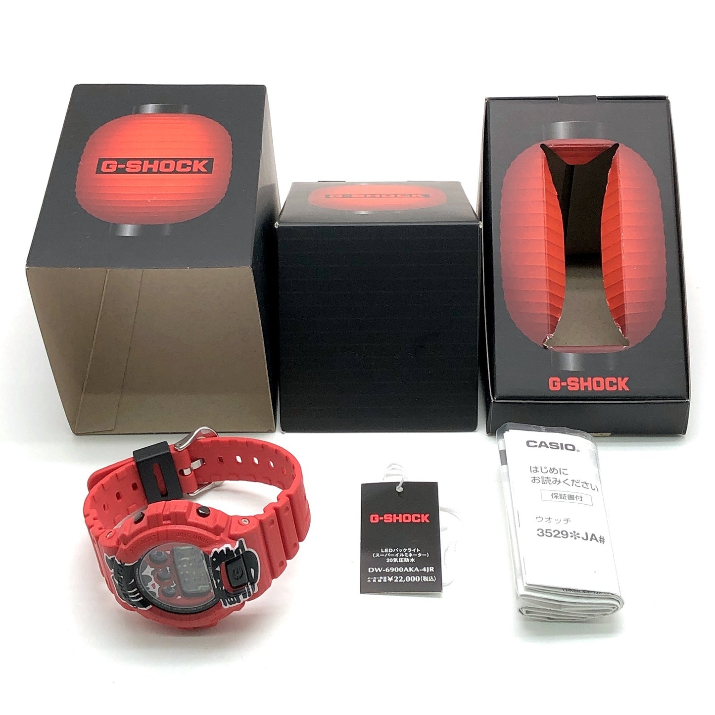 DW-6900AKA-4 赤提灯モデル メイドインジャパン