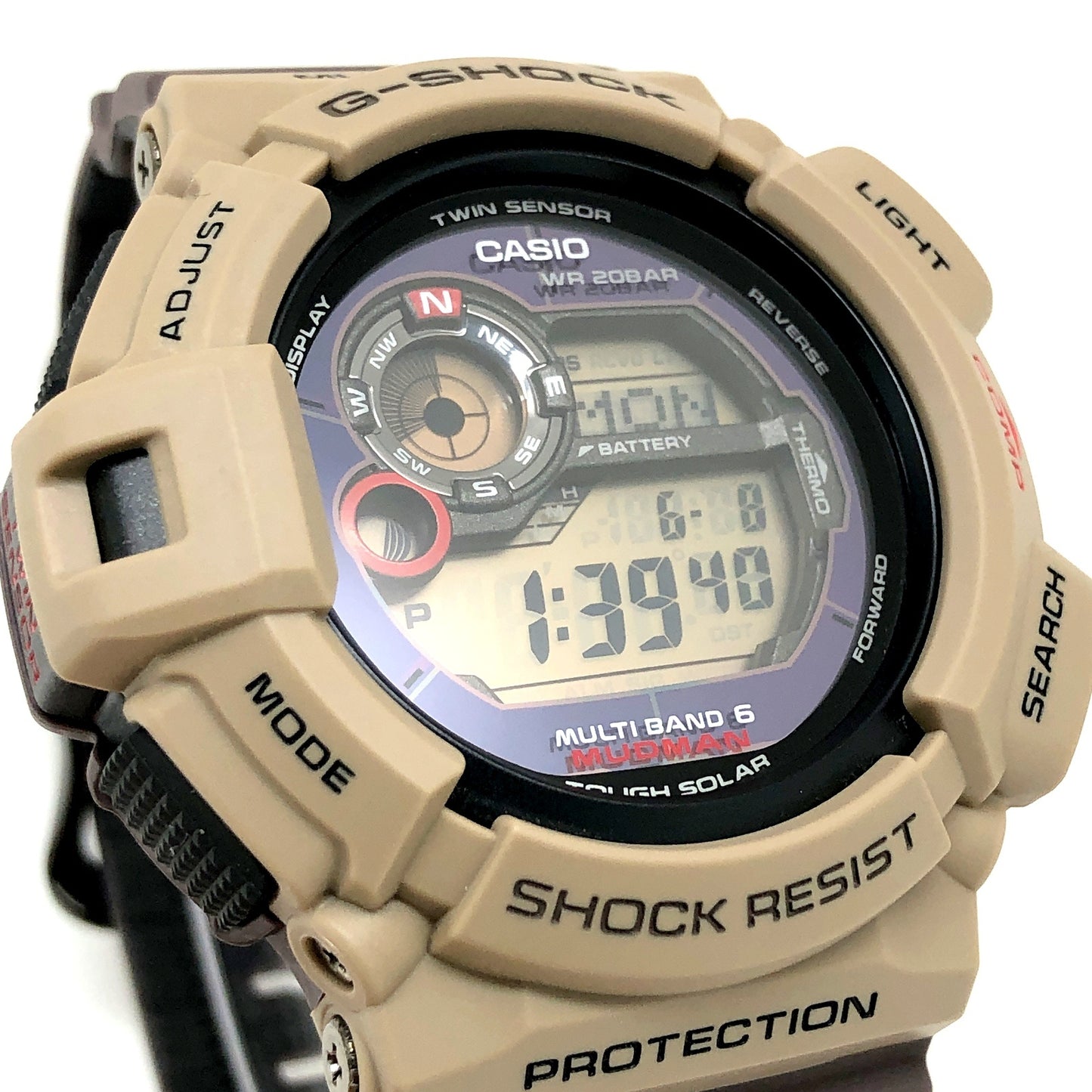GW-9300ER-5 マッドマン メンインミリタリーカラーズ ツインセンサー搭載