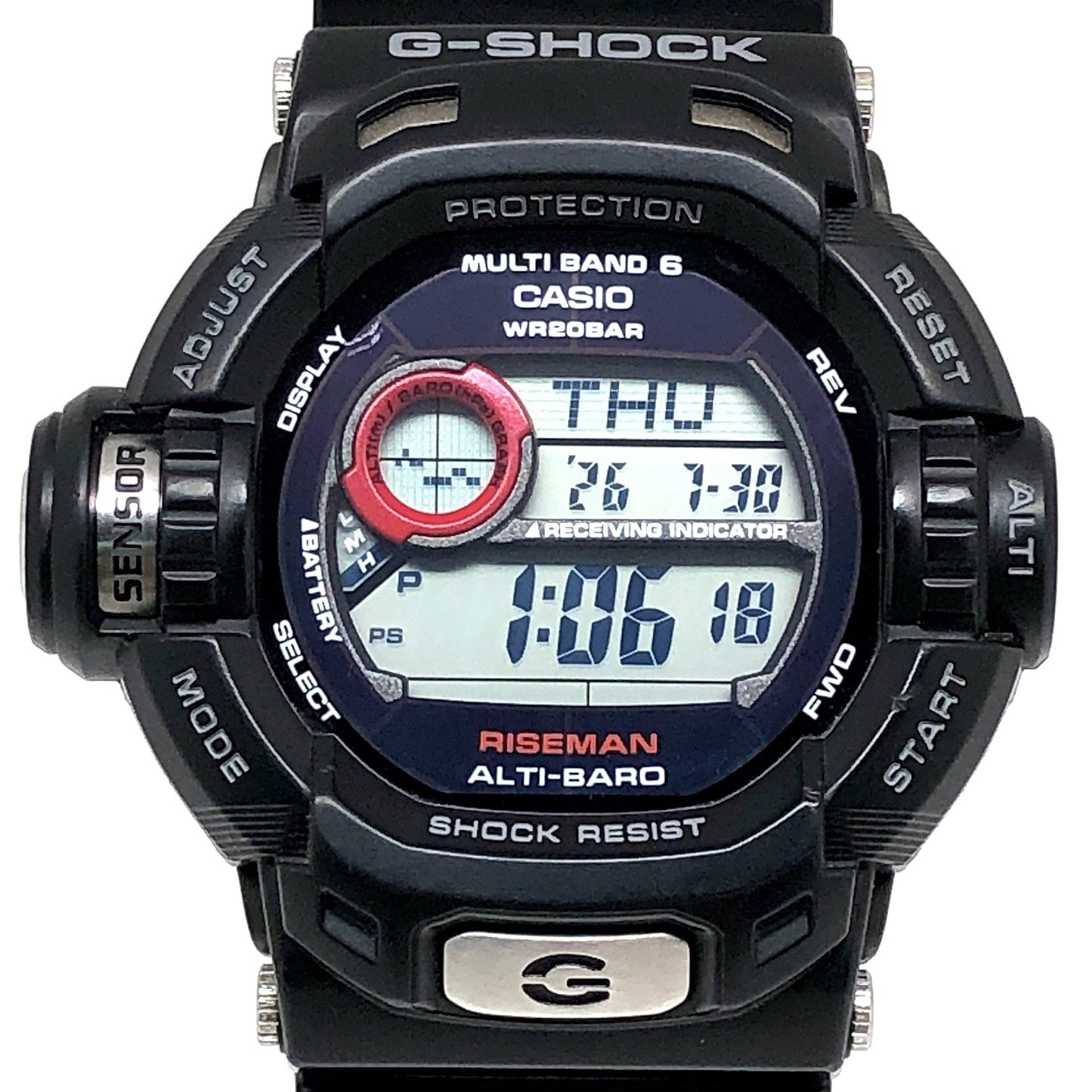 GW-9200J-1 ライズマン 電波ソーラー ツインセンサー搭載モデル