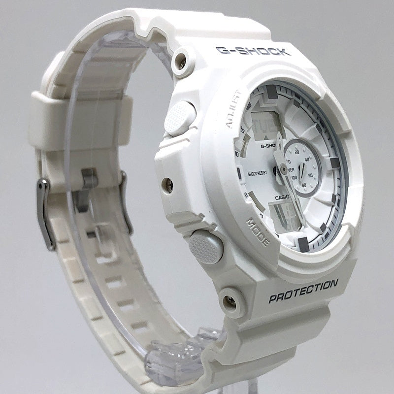 GA-150-7A ビッグケース アナデジモデル ホワイト