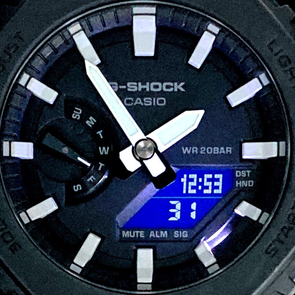 GA-2100-1A オクタゴン カシオーク ブラック