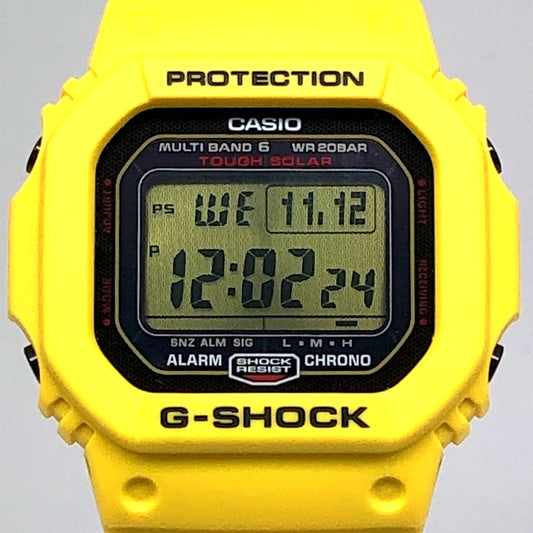 GW-M5630E-9 Gショック30周年記念 ライトニングイエロー