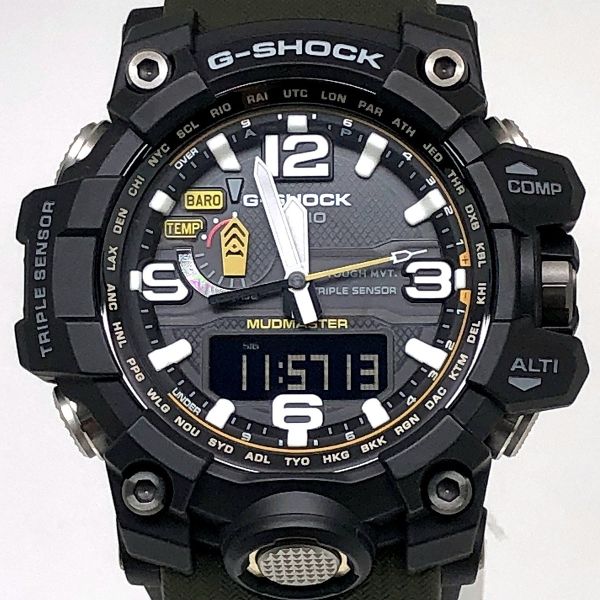 GWG-1000-1A3 マッドマスター トリプルセンサー搭載 ブラック×カーキグリーン