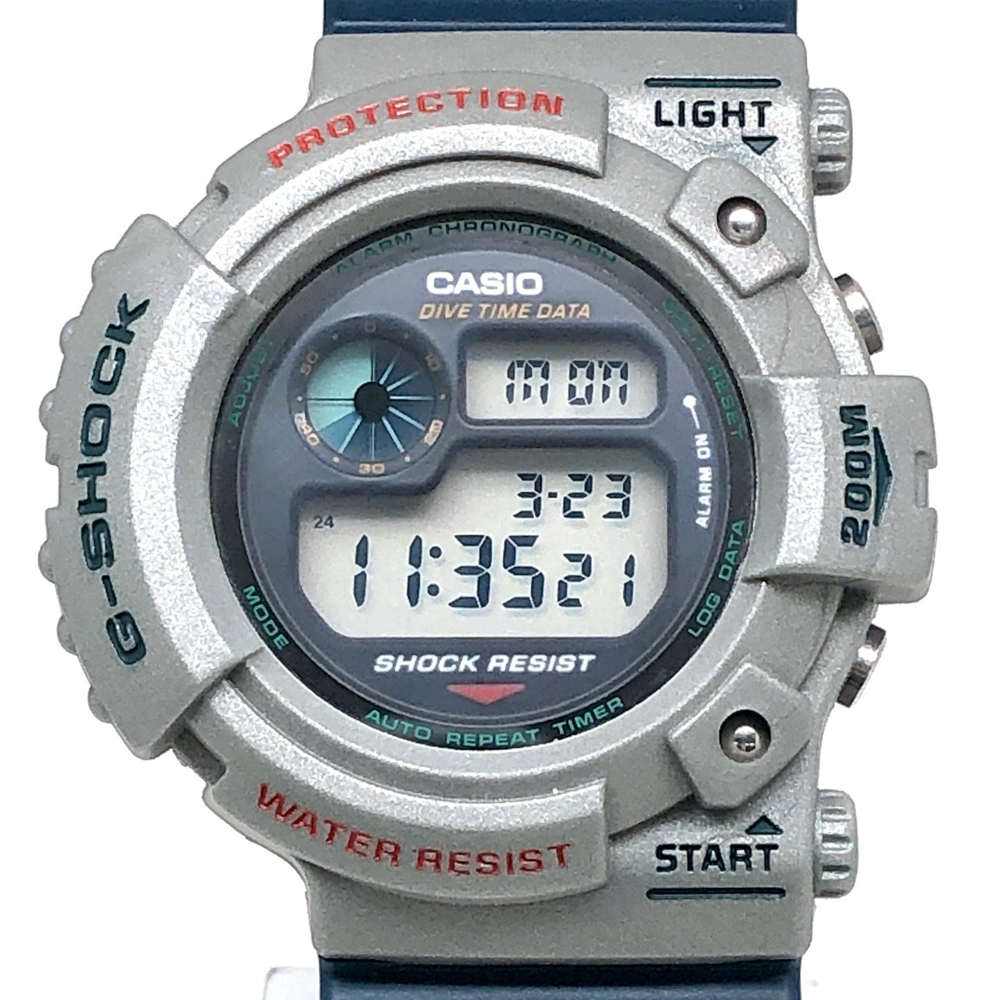 DW-6300B-2 初代フロッグマン メタリックグレー×ブルー