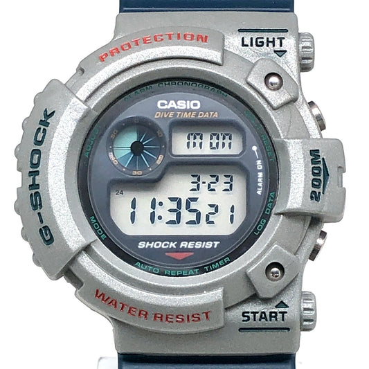 DW-6300B-2 初代フロッグマン メタリックグレー×ブルー