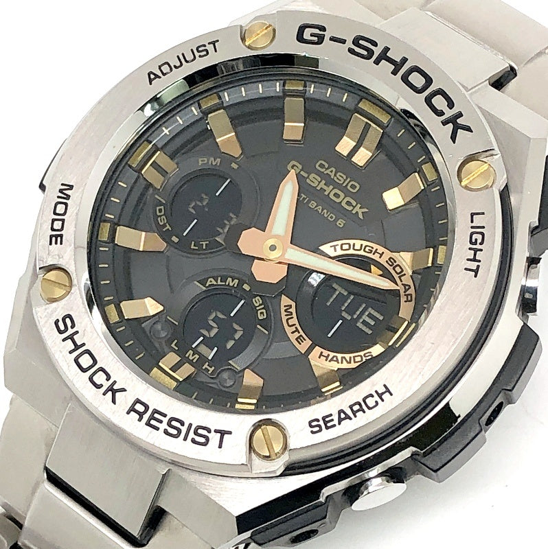 GST-W110D-1A9 G-STEEL 電波ソーラー搭載モデル