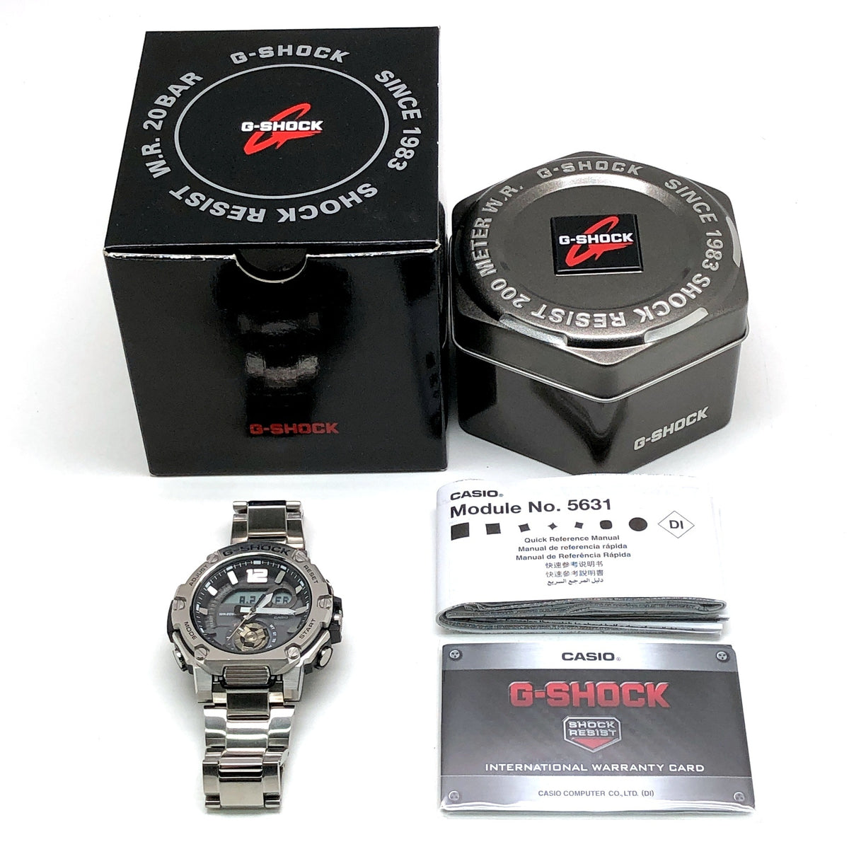 GST-B300SD-1A G-STEEL タフソーラー Bluetooth搭載モデル
