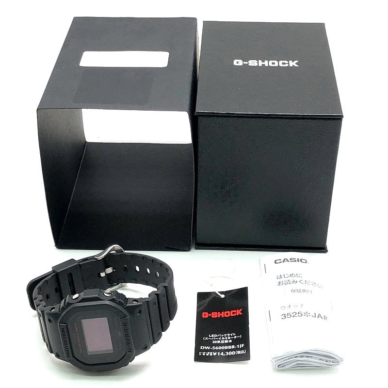 DW-5600BBR-1 ブラックアンドレッドシリーズ