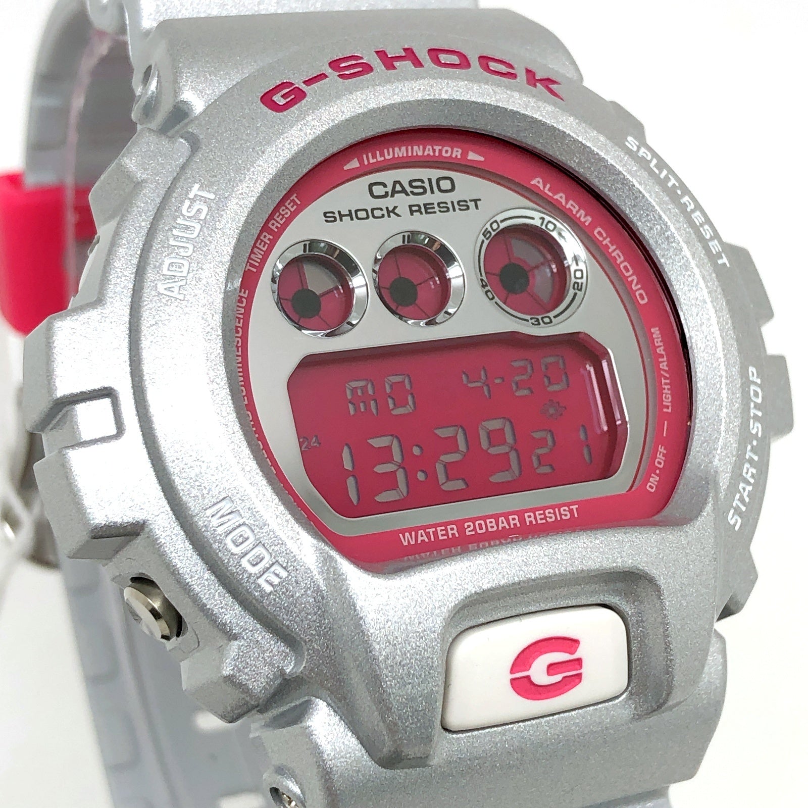 DW-6900CB-8 クレイジーカラーズ シルバー×ピンク – G-BRIDGES