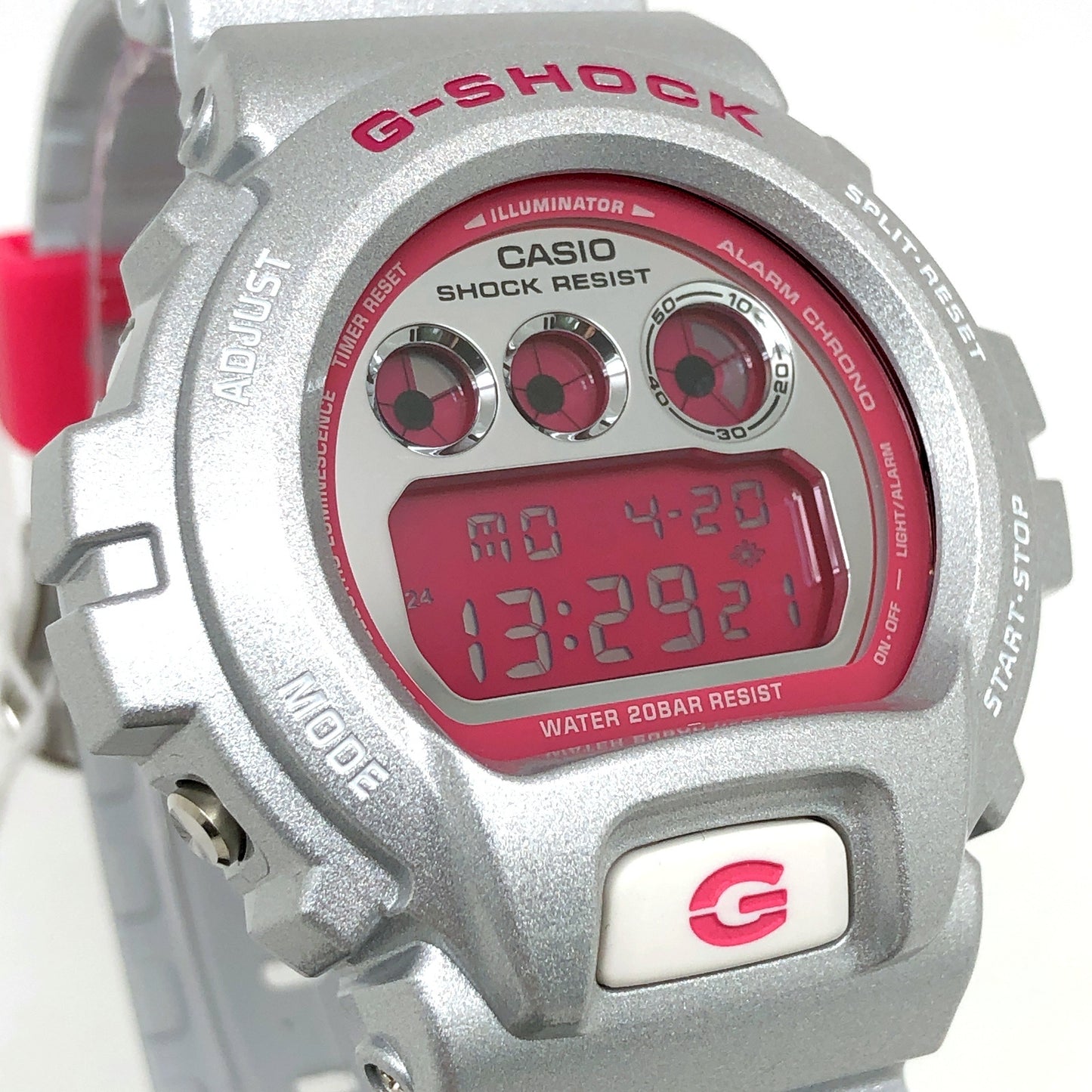 DW-6900CB-8 クレイジーカラーズ シルバー×ピンク