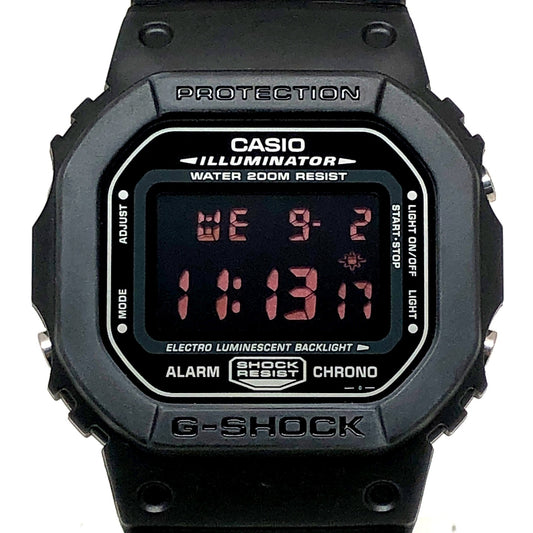 DW-056BK-1V リアルブラック 赤文字反転液晶