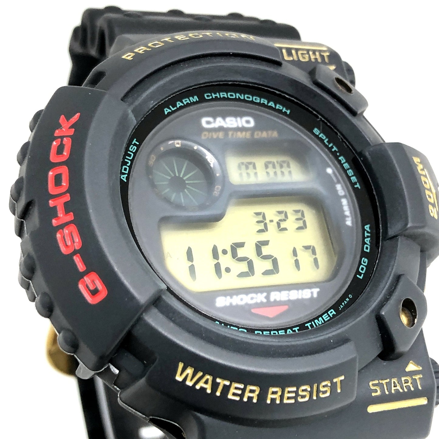 DW-6300-1C 初代フロッグマン 国内モデル 金液晶 赤ロゴバージョン