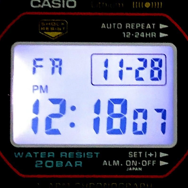 DW-5000R-1A 初代Gショック復刻モデル