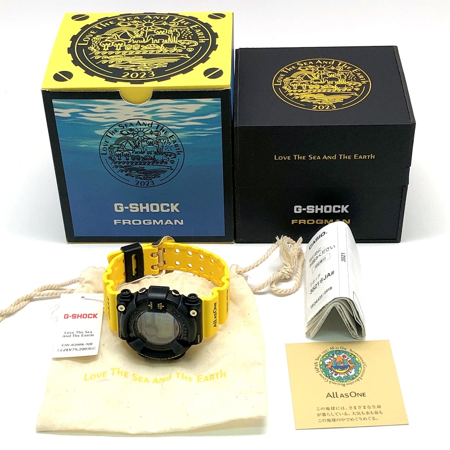 GW-8200K-9 フロッグマン イルクジ2023 初代カラー復刻