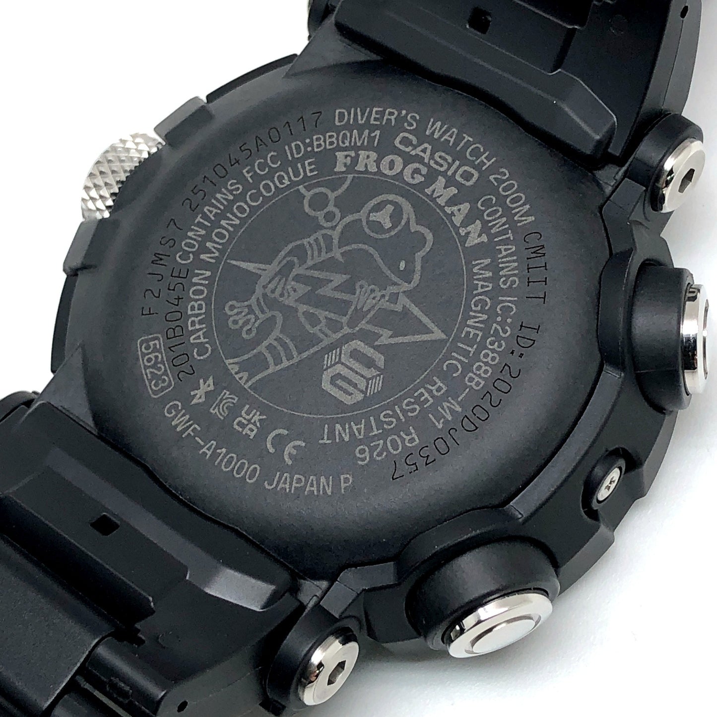 GWF-A1000C-1A アナログ フロッグマン コンポジットバンド