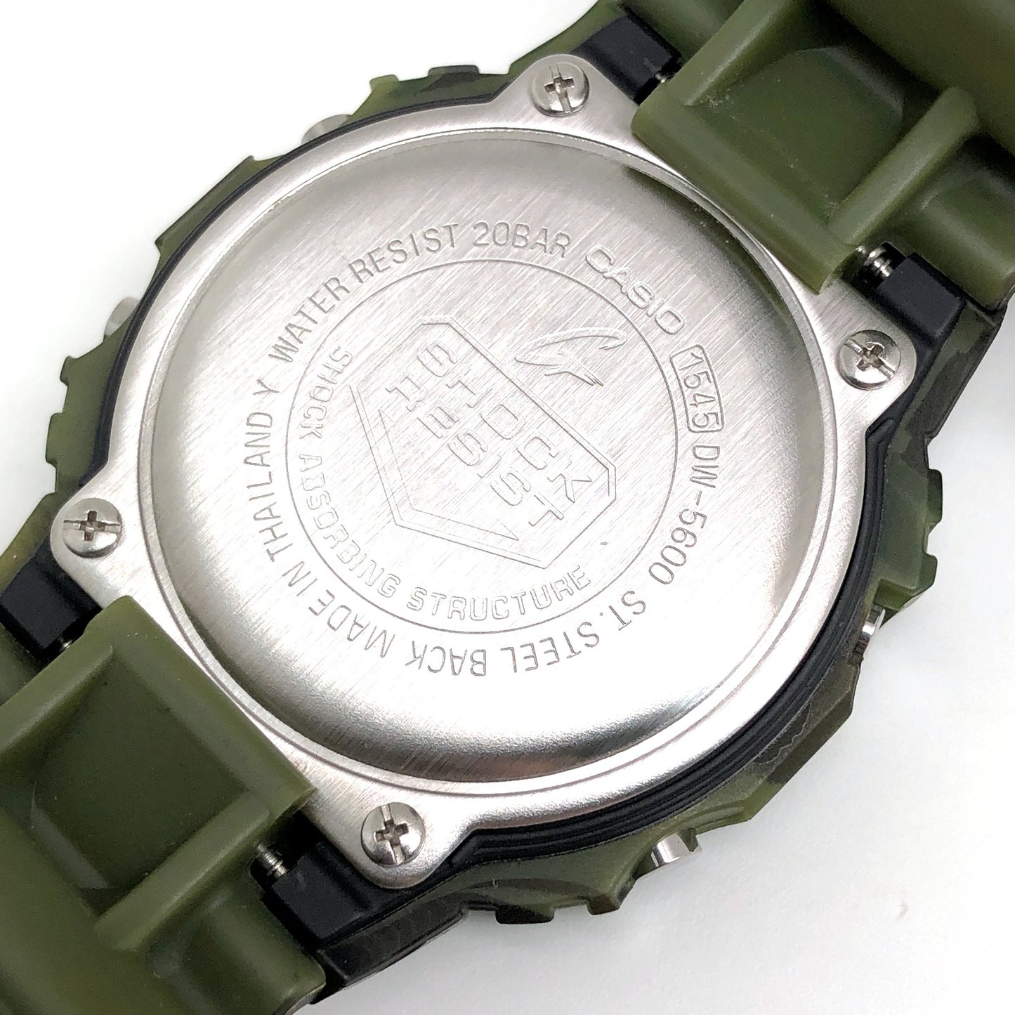 DW-5600CF-3 Gパイソン グリーンカモフラージュ