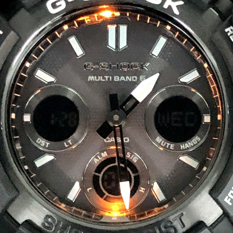 AWG-M100BW-1A 電波ソーラー搭載 アナデジモデル