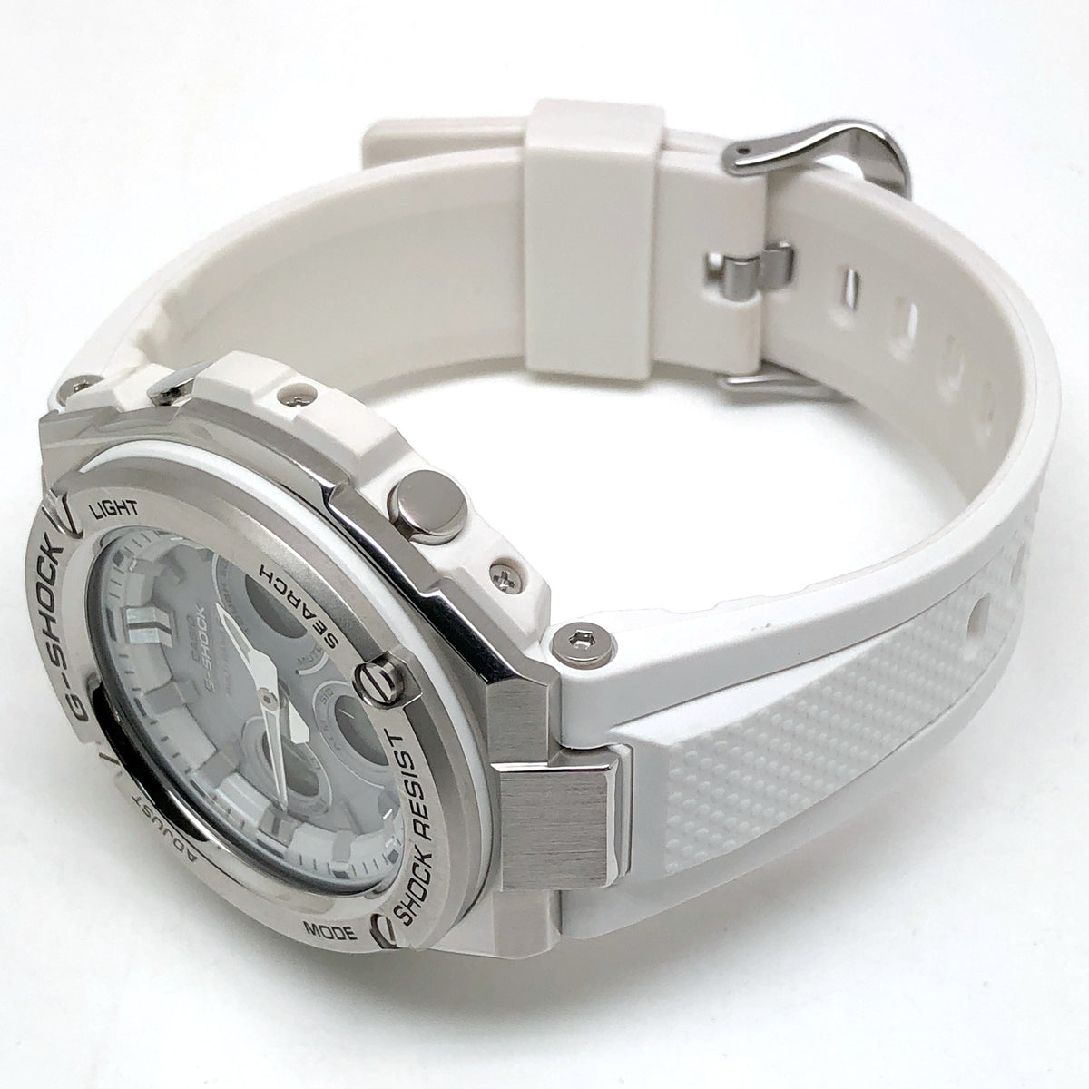 GST-W310-7A G-STEEL SILVER×WHITE