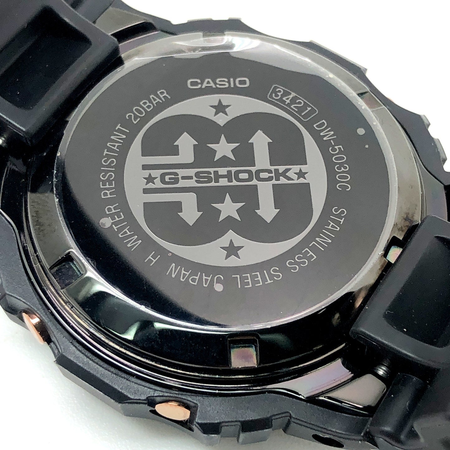 DW-5030C-1 Gショック誕生30周年記念 レジストブラック
