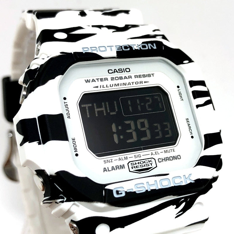 DW-D5600BW-7 ホワイト＆ブラック タイガーカモフラージュ