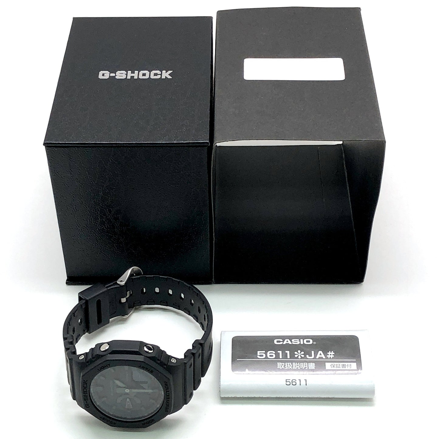 GA-2100-1A オクタゴン カシオーク ブラック