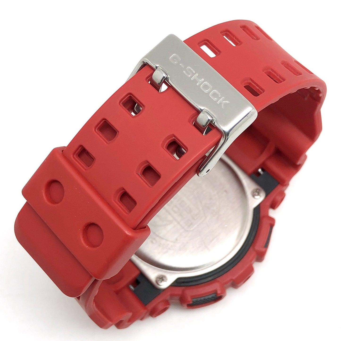 GA-100B-4A ビッグケース アナデジモデル マットレッドカラー