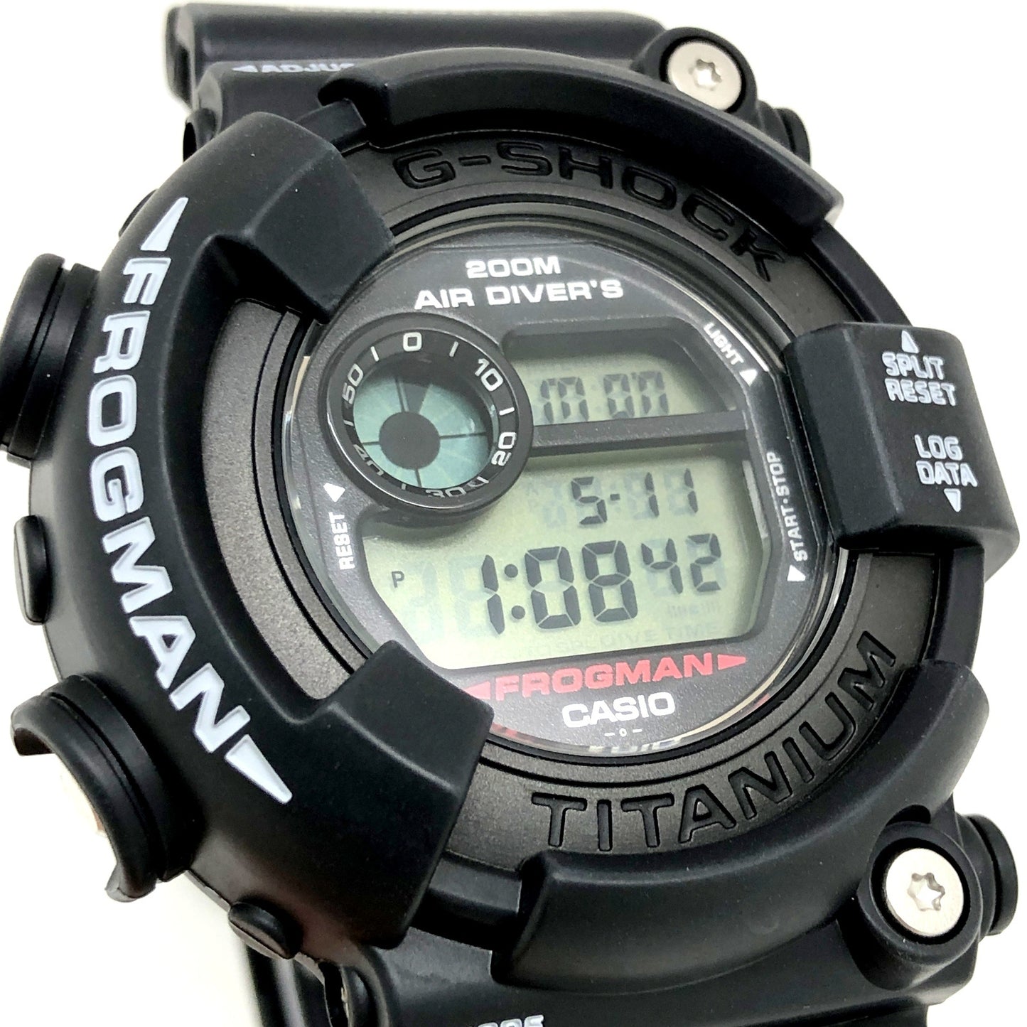 DW-8200MB-1V フロッグマン 白ロゴ G-DAY限定 メンインブラック