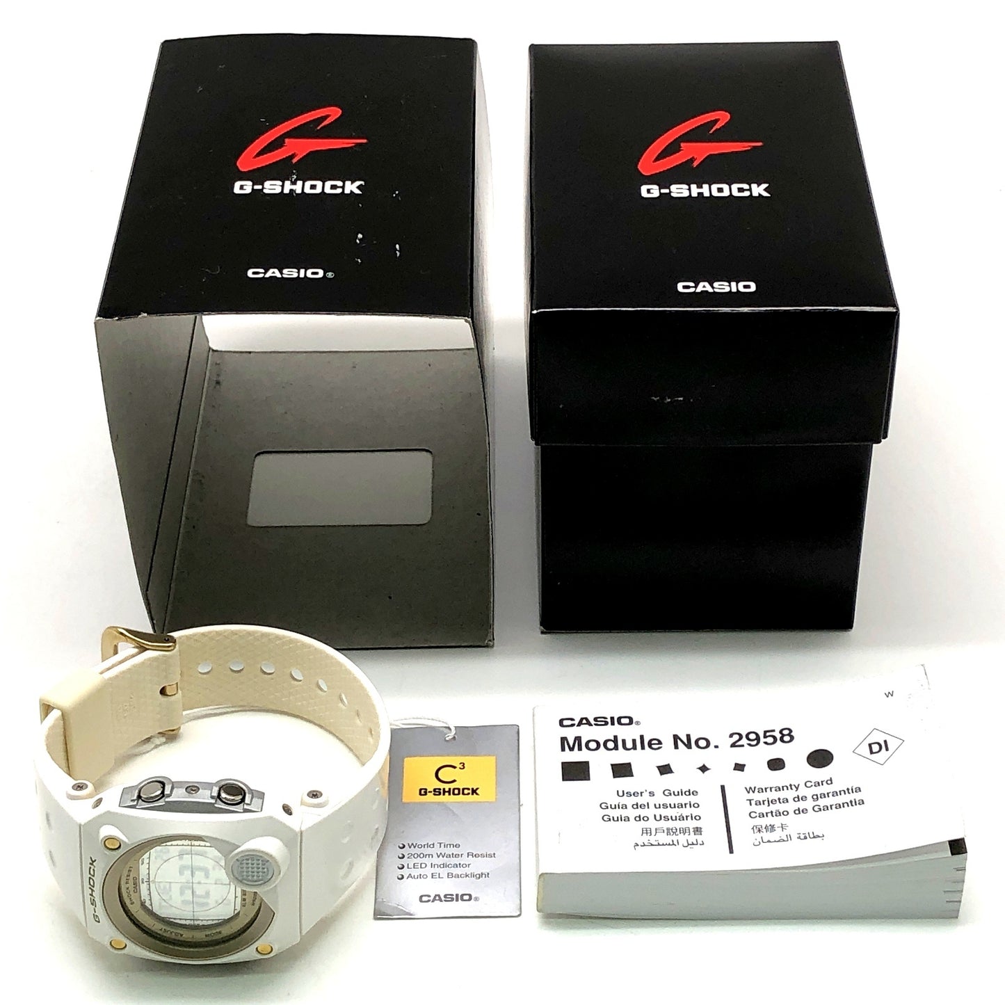 G-8001G-7 スナイパーモデル ホワイト×ゴールド