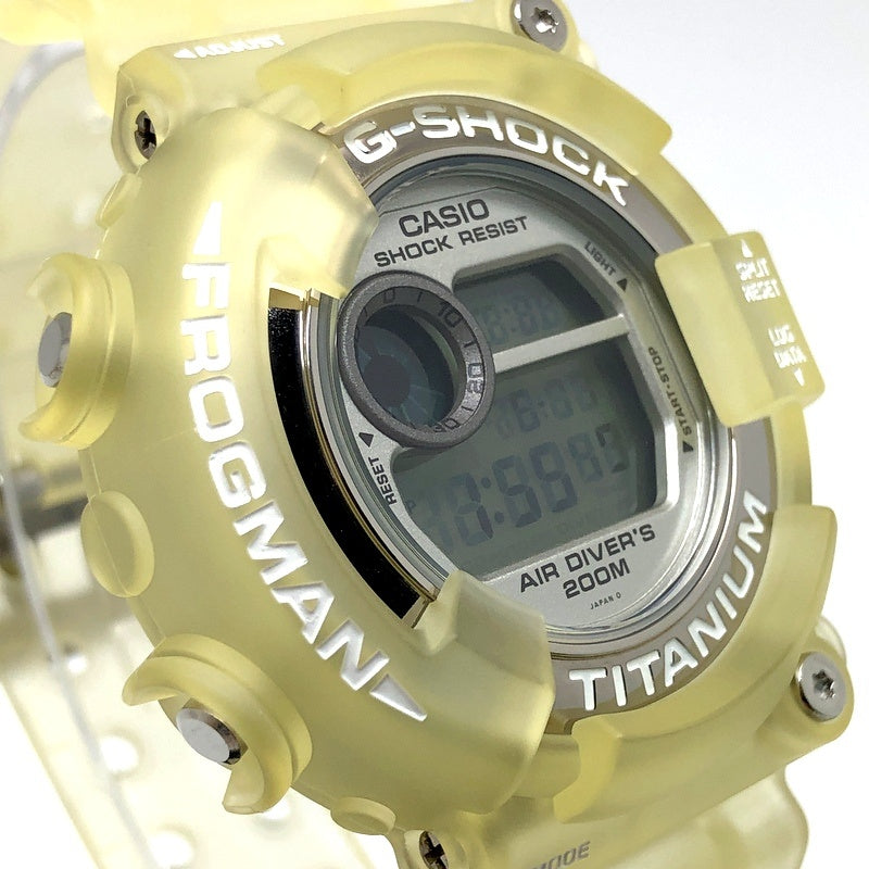 G-SHOCK FROGMAN チタン DW-8201WC.200m防水.美品 G-SHOCK FROGMAN チタン DW-8201WC.200m防水.美品 腕時計 防水 デジタル