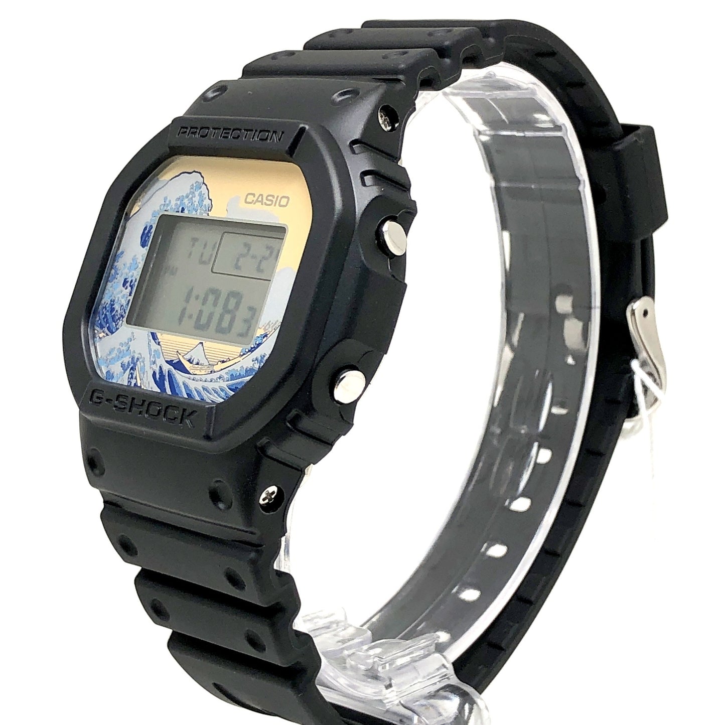 DW-5600KHK24-1 葛飾北斎 富嶽三十六景 神奈川沖浪裏