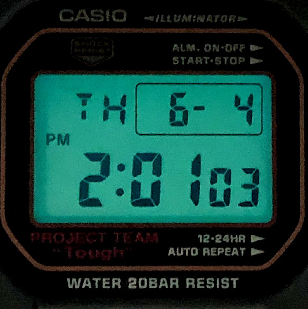 DW-5030C-1 Gショック誕生30周年記念 レジストブラック