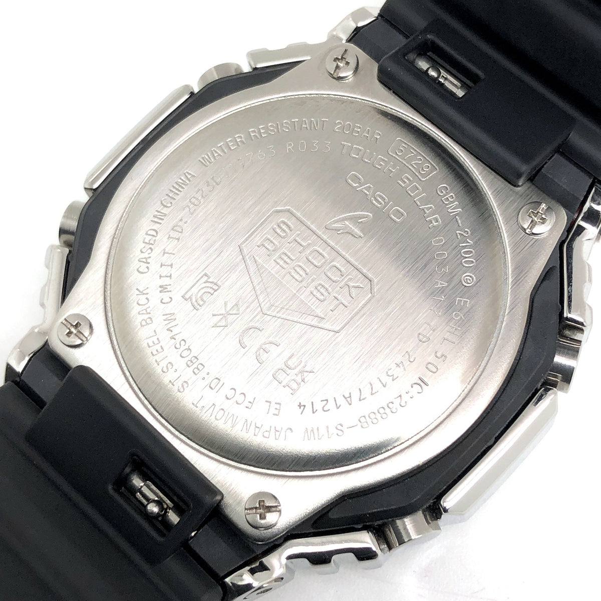 GBM-2100-1A カシオーク タフソーラー Bluetooth搭載モデル