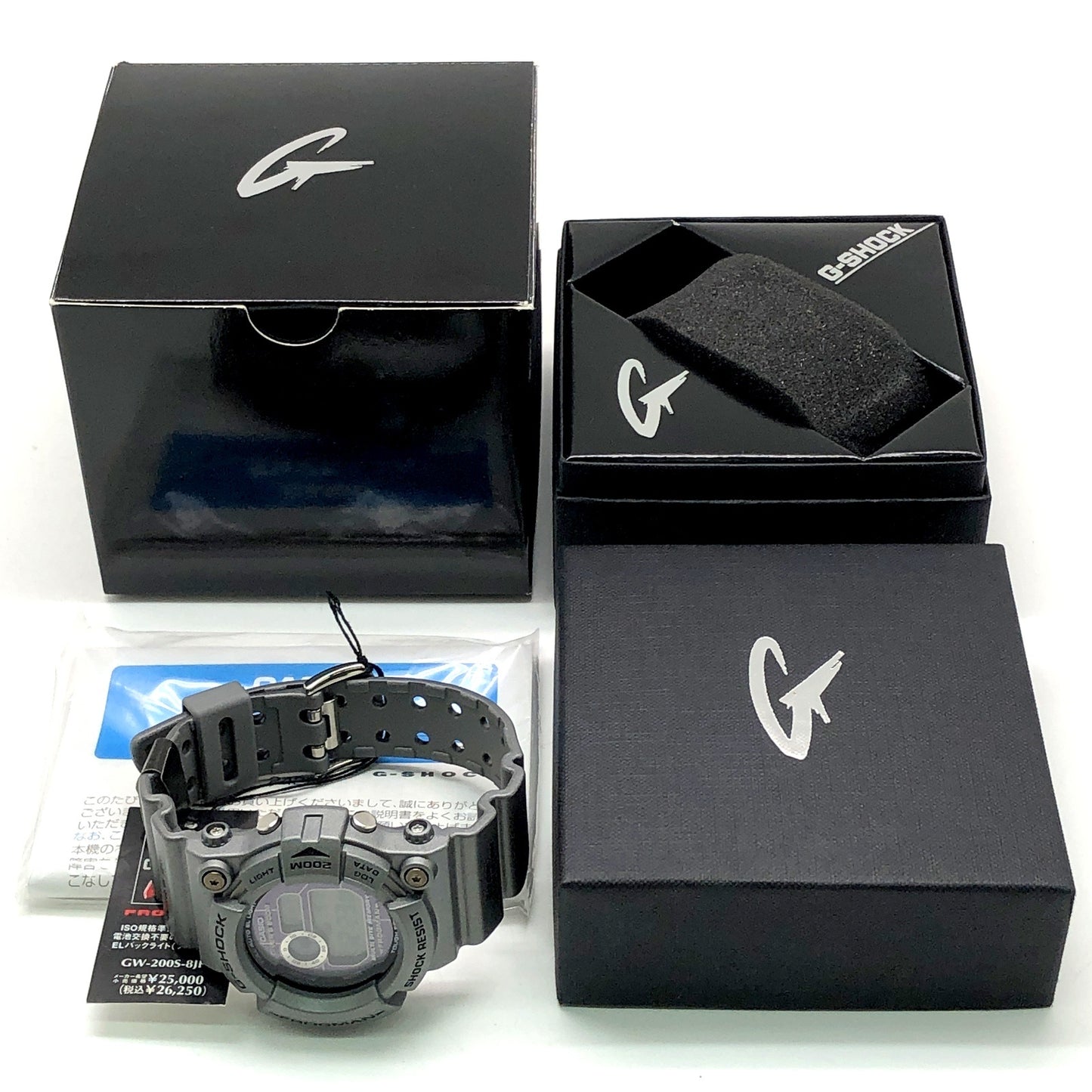 GW-200S-8 フロッグマン ブラック&シルバー ’05