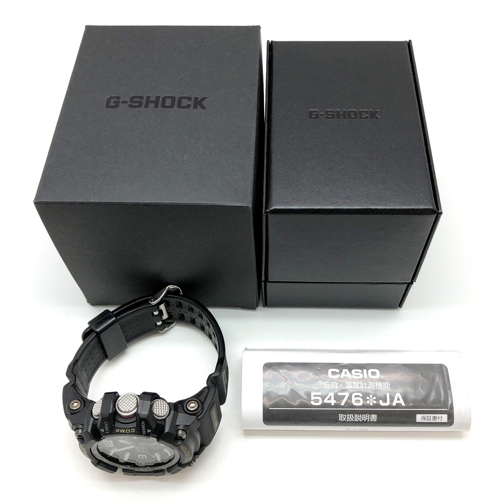 美品 G-SHOCK GG-1000 マッドマスター ツインセンサー ブラック G-SHOCK CASIO カシオ ジーショック Gショック MASTER OF G LAND