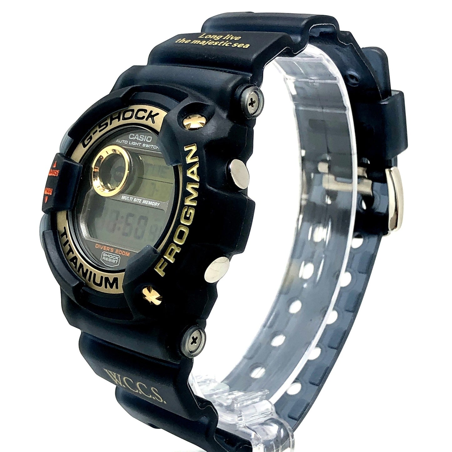 DW-9902GWC-8 フロッグマン WCCS ブラックスケルトン