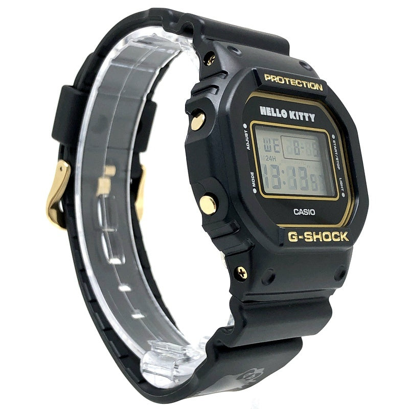 DW-5600KT24-1 ハローキティ カシオ腕時計 50周年記念 コラボモデル