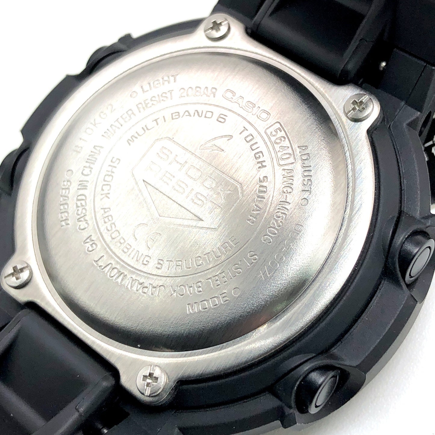 AWG-M520G-1A9 AW-500 復刻モデル 電波ソーラー搭載