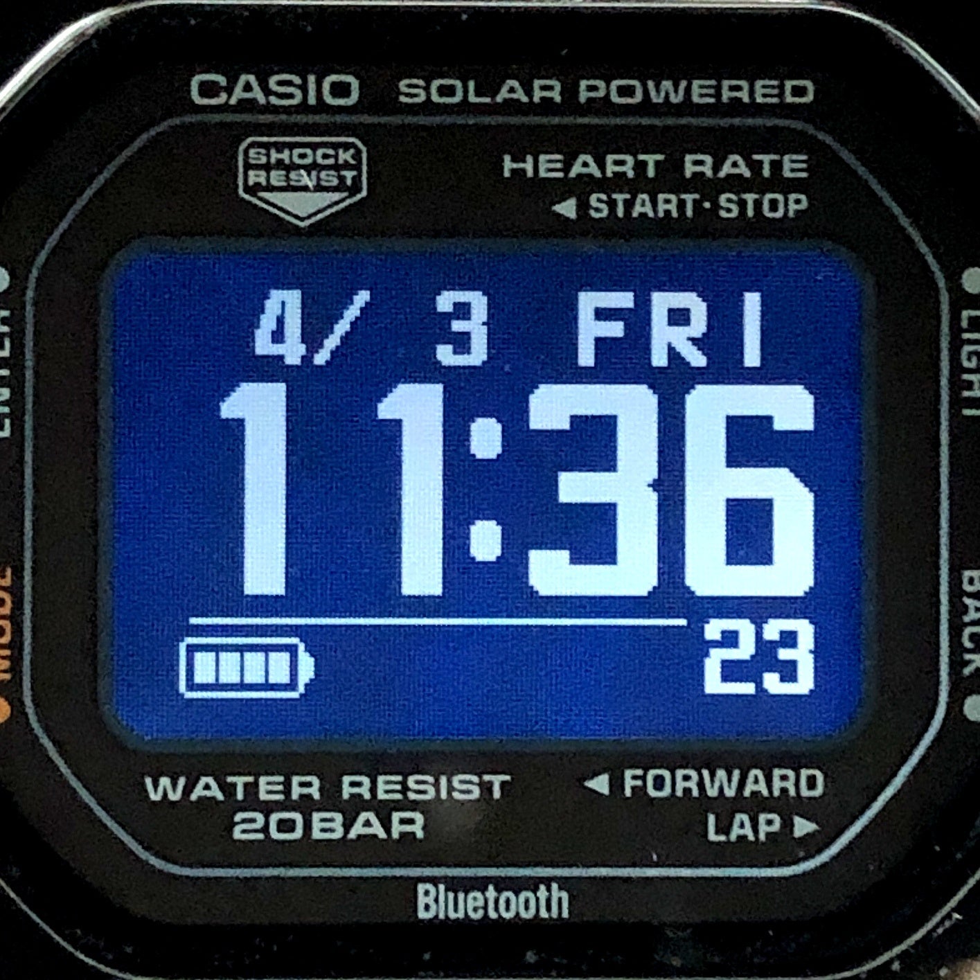 DW-H5600MB-1 G-SQUAD Bluetooth搭載 スマートウォッチ