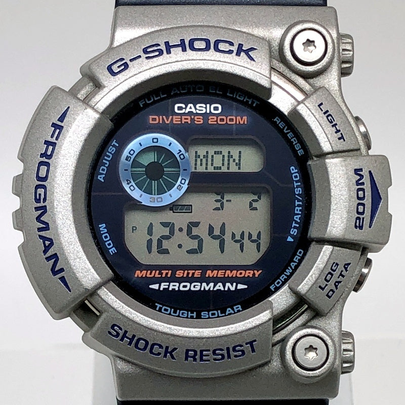 GW-200K-2 イルクジ2001 フロッグマン シルバー×ネイビー