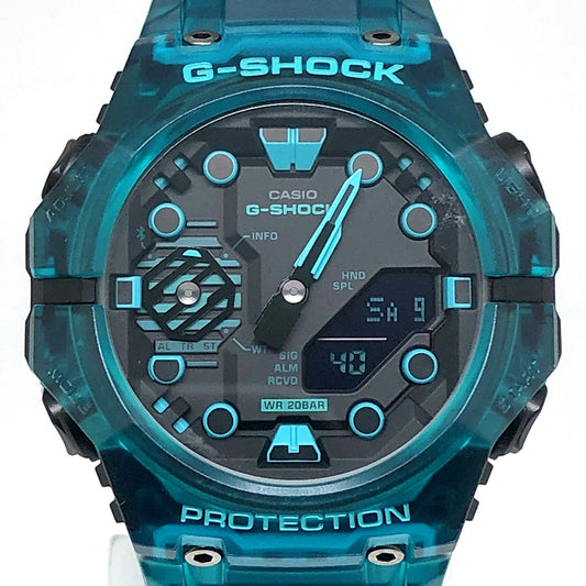 GA-B001G-2A スケルトンカラー Bluetooth搭載