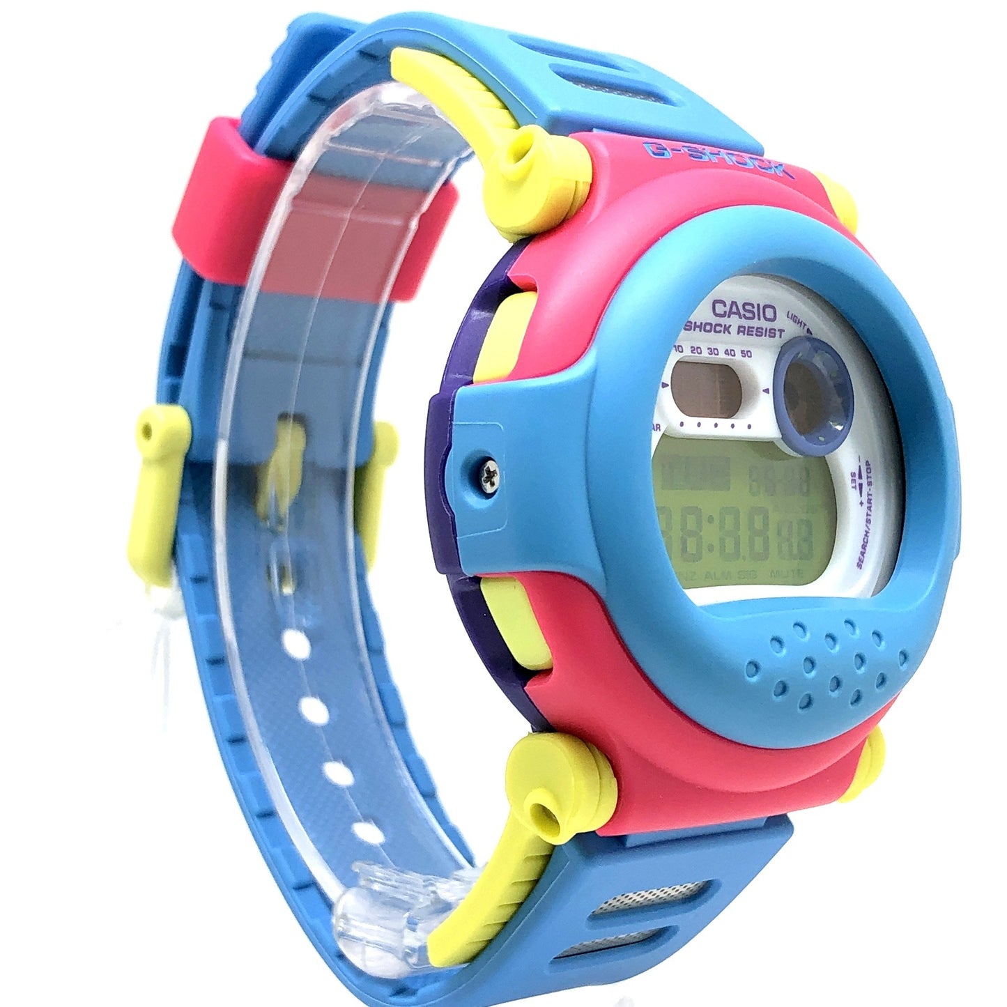 G-001-2 復刻ジェイソン マルチカラー ブルー×ピンク
