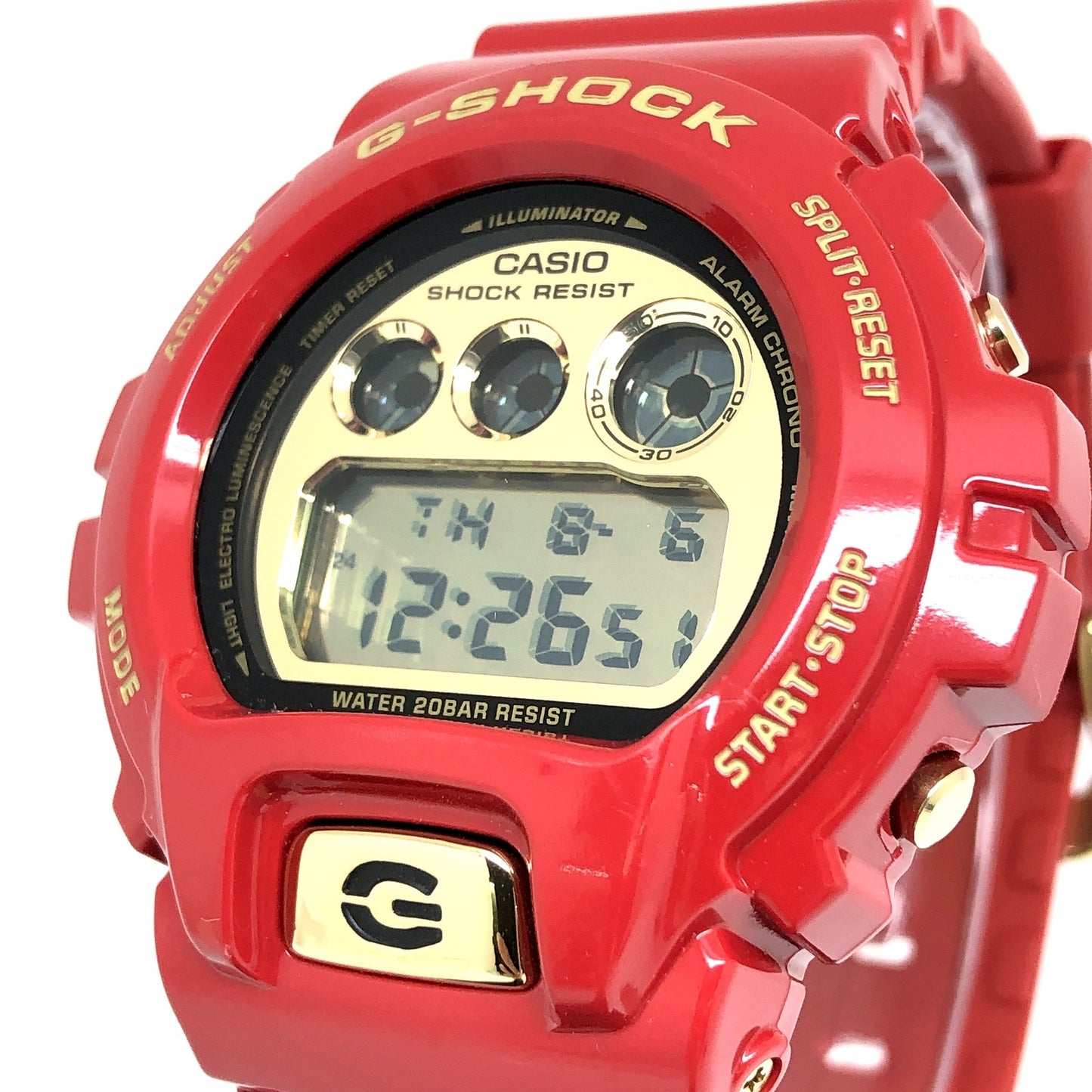 DW-6930A-4JR Gショック30周年記念 ライジングレッド
