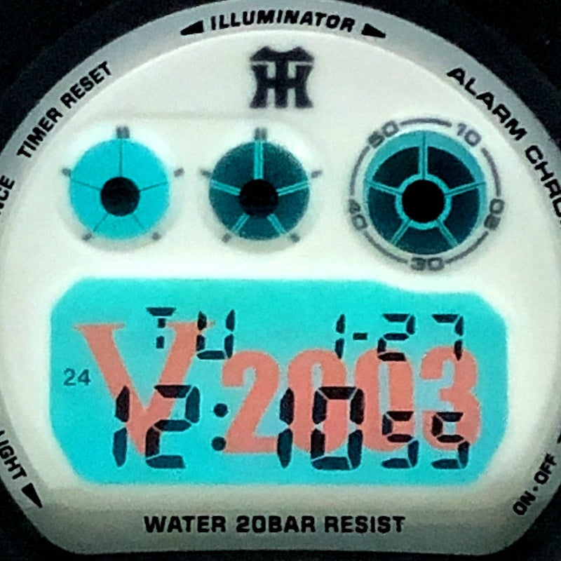 DW-6900BHTGV-9 ★希少エラー品★ 阪神タイガース 2003年 優勝記念モデル