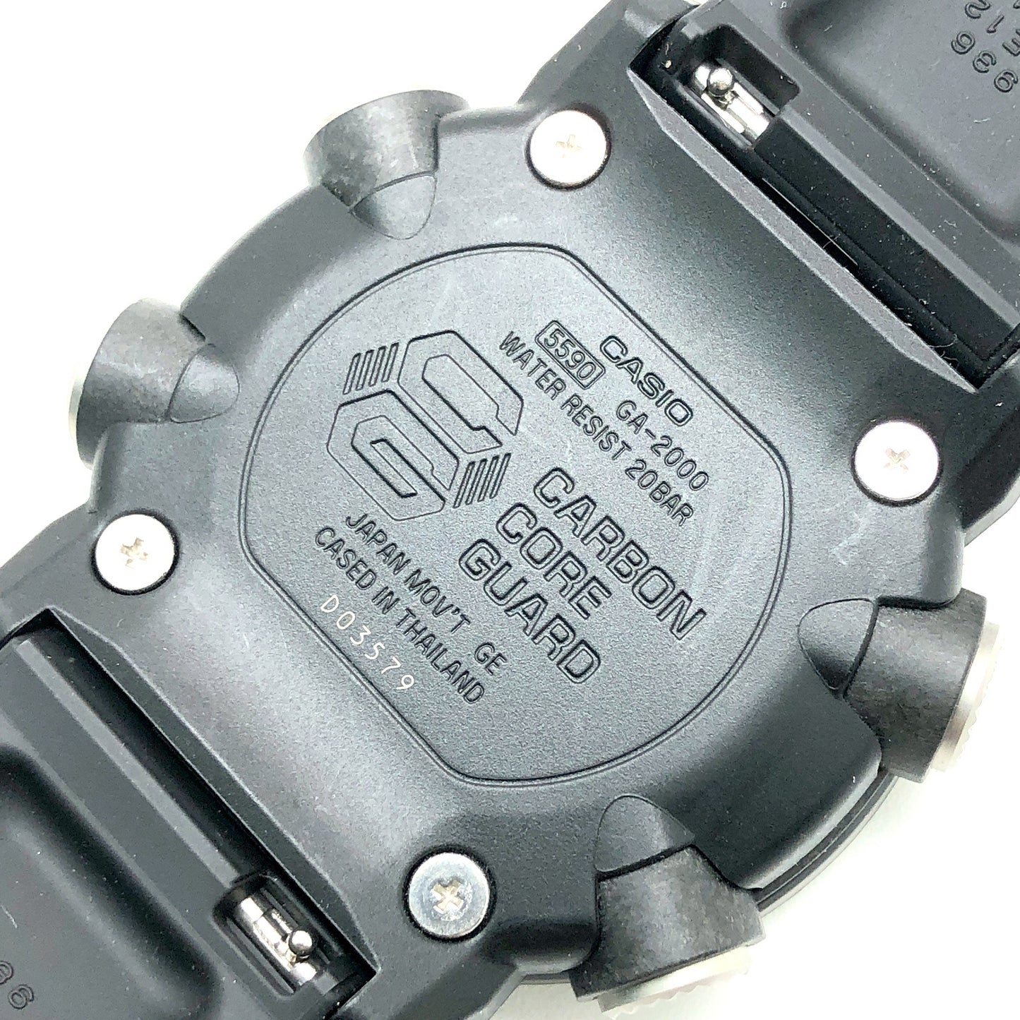 GA-2000S-1A モノトーンカラー カーボンコアガード構造