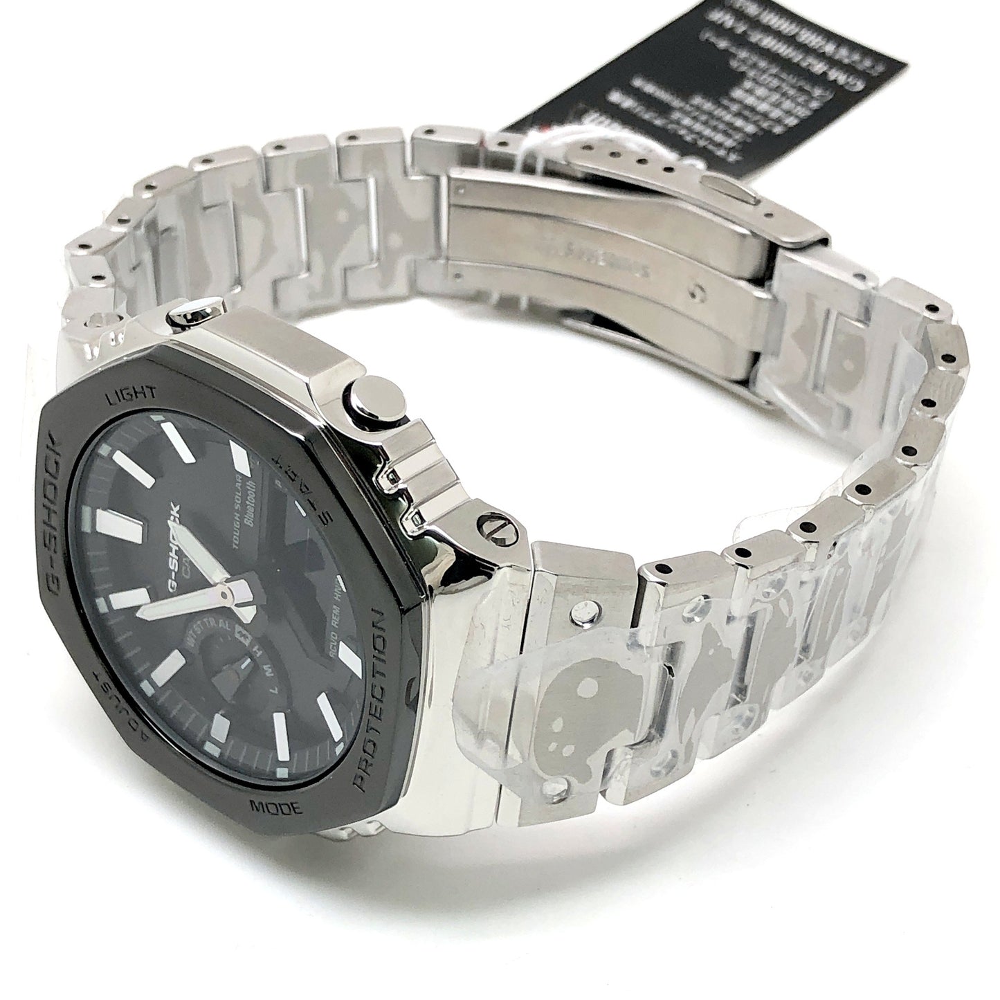 GM-B2100BT-1A フルメタル シルバー ブラックベゼル