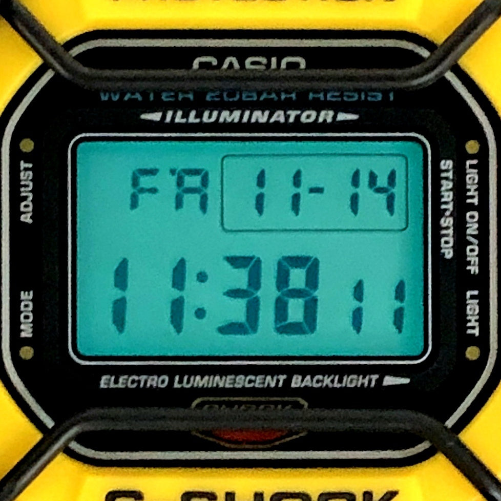 DW-5600P-9 プロテクター搭載 復刻スピード イエロー